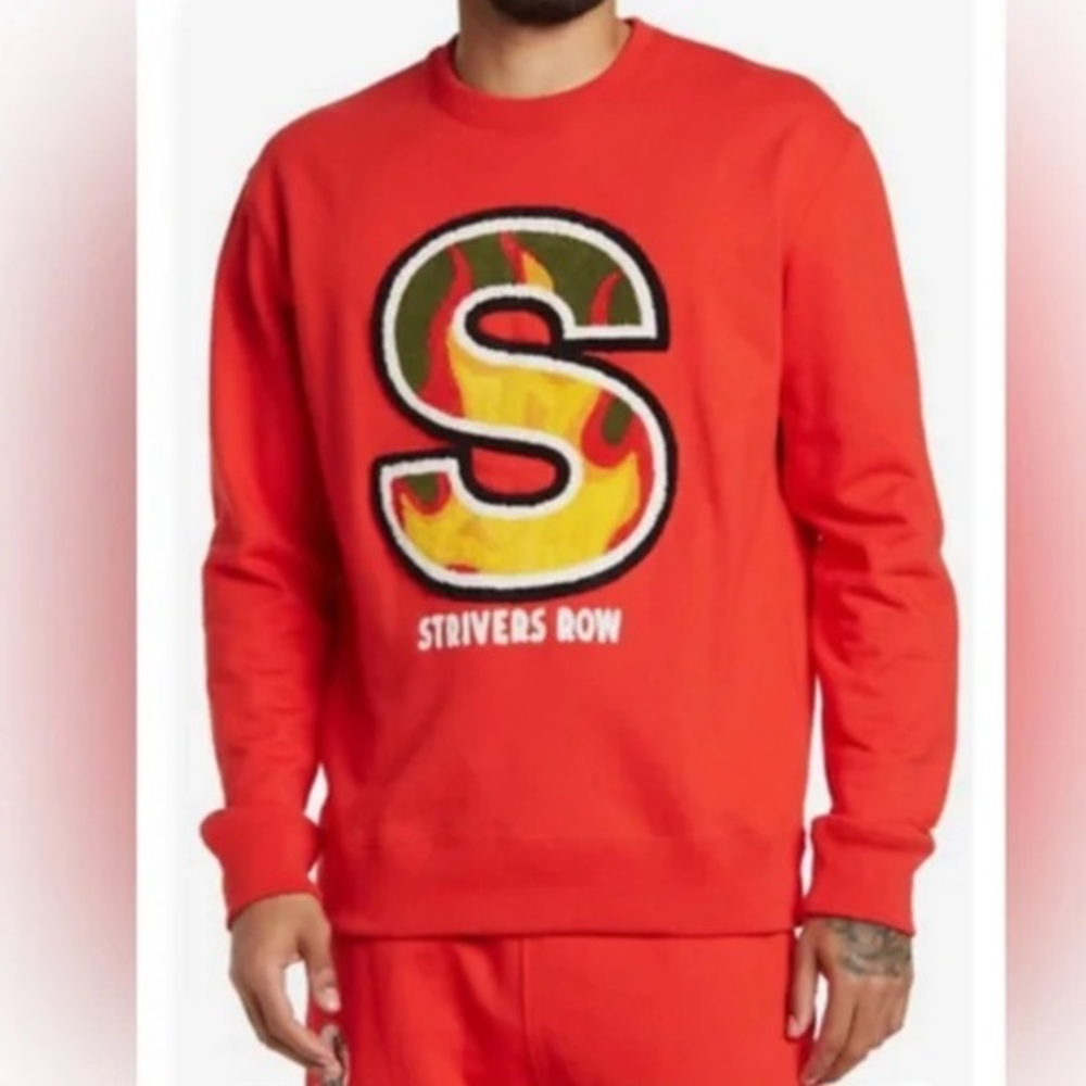 Strives Row Red Sweatshirt‎ Long Sleeve Men’s size M